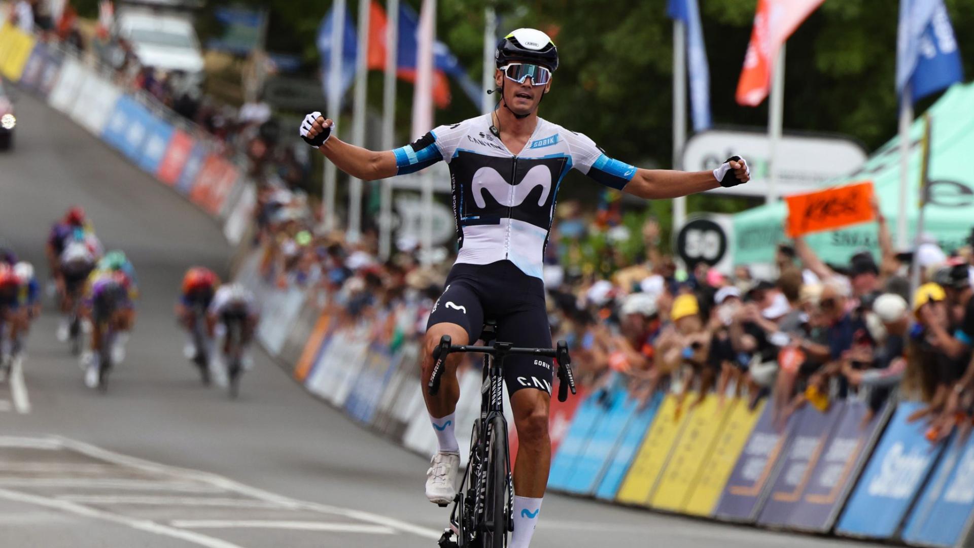 Šokující vítěz třetí etapy Tour Down Under! Všechny favority zaskočil Španěl Romo!